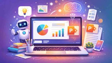 بهترین سایت های ساخت پاورپوینت با هوش مصنوعی رایگان؛ راهنمای کامل 15 بهترین سایت های ساخت پاورپوینت با هوش مصنوعی رایگان؛ راهنمای کامل